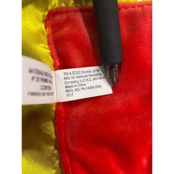 Wonder Woman Baby Security Blanket Plush DC Comics Lovey By Hallmark Itty Bittys - Picture 10 of 12